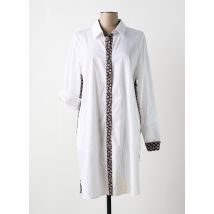 PERSONA BY MARINA RINALDI - Robe mi-longue blanc en coton - Femme - Taille 44 - Modz