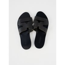 SANDALIA CYCLADES - Mules/Sabots noir en cuir - Femme - Taille 36 - Modz