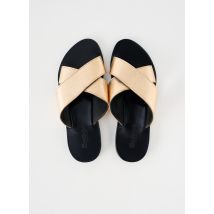 SANDALIA CYCLADES - Mules/Sabots or en cuir - Femme - Taille 40 - Modz