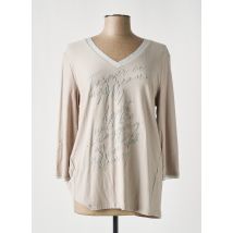 AIRFIELD - Top beige en modal - Femme - Taille 44 - Modz