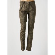 AIRFIELD - Pantalon slim vert en coton - Femme - Taille 40 - Modz
