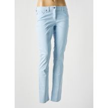 AIRFIELD - Pantalon slim bleu en coton - Femme - Taille 38 - Modz