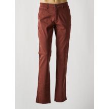 EMYLE - Pantalon chino marron en coton - Homme - Taille 46 - Modz