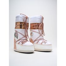 MOON BOOT - Bottes rose en textile - Femme - Taille 39 - Modz