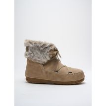 MOON BOOT - Bottines/Boots beige en cuir - Femme - Taille 41 - Modz