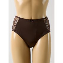 TRIUMPH - Culotte haute marron en polyamide - Femme - Taille 48 - Modz