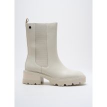 CARMELA - Bottines/Boots beige en cuir - Femme - Taille 37 - Modz