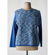 I.ODENA - Pull bleu en laine - Femme - Taille 44 - Modz