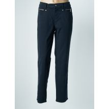 ANNA MONTANA - Pantalon slim bleu en coton - Femme - Taille 46 - Modz