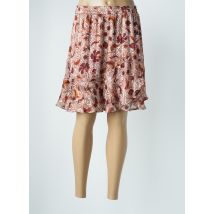 ESQUALO - Jupe courte marron en elasthane - Femme - Taille 40 - Modz