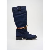 FELMINI - Bottes bleu en cuir - Femme - Taille 41 - Modz