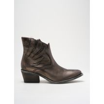 CASTA - Bottines/Boots marron en cuir - Femme - Taille 39 - Modz