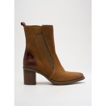 CASTA - Bottines/Boots marron en cuir - Femme - Taille 37 - Modz