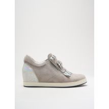 ROSEMETAL - Baskets gris en cuir - Femme - Taille 38 - Modz