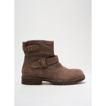 ADOLIE - Bottines/Boots marron en cuir - Femme - Taille 34 - Modz
