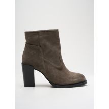 PALLADIUM - Bottines/Boots gris en cuir - Femme - Taille 39 - Modz