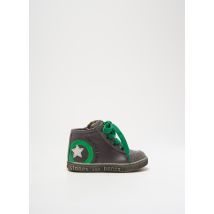 STONES AND BONES - Bottillons gris en cuir - Garçon - Taille 20 - Modz