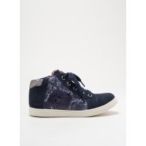 ASTER - Baskets bleu en cuir - Fille - Taille 30 - Modz