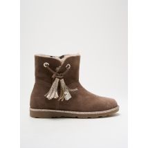 REQINS - Bottines/Boots marron en cuir - Fille - Taille 31 - Modz