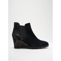 MYMA - Bottines/Boots noir en cuir - Femme - Taille 40 - Modz
