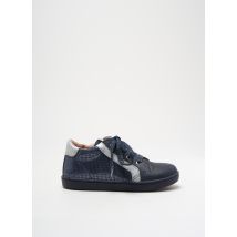 ASTER - Baskets bleu en cuir - Fille - Taille 27 - Modz