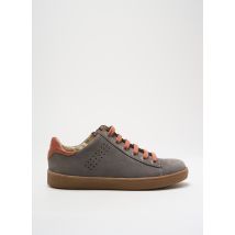 ASTER - Baskets gris en cuir - Garçon - Taille 31 - Modz