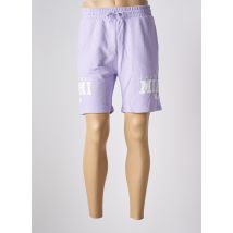 JACK & JONES - Short violet en coton - Homme - Taille 44 - Modz