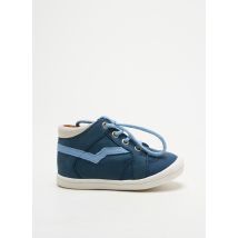 GBB - Baskets bleu en cuir - Garçon - Taille 19 - Modz