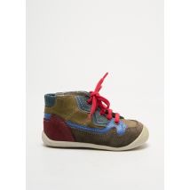 BABYBOTTE - Bottillons vert en cuir - Garçon - Taille 19 - Modz