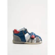 BABYBOTTE - Sandales/Nu pieds bleu en cuir - Fille - Taille 19 - Modz