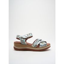 PAULA URBAN - Sandales/Nu pieds bleu en cuir - Femme - Taille 42 - Modz
