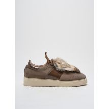 MORELLI - Baskets marron en cuir - Femme - Taille 38 - Modz