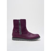 SUPERFIT - Bottines/Boots violet en cuir - Fille - Taille 32 - Modz
