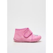 SUPERFIT - Chaussons/Pantoufles rose en textile - Fille - Taille 23 - Modz