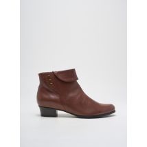 REGARDE LE CIEL - Bottines/Boots marron en cuir - Femme - Taille 37 - Modz