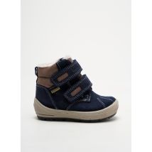 SUPERFIT - Bottines/Boots bleu en cuir - Garçon - Taille 20 - Modz