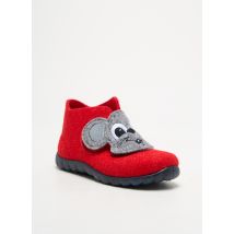 SUPERFIT - Chaussons/Pantoufles rouge en textile - Garçon - Taille 26 - Modz