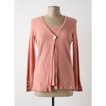 CHATELET - Pull rose en viscose - Femme - Taille 48 - Modz