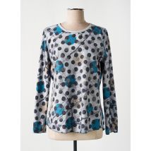 CAPUCCINO - Pull bleu en polyester - Femme - Taille 38 - Modz