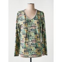 CAPUCCINO - Pull vert en polyester - Femme - Taille 48 - Modz