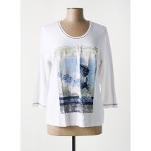 RABE - T-shirt blanc en viscose - Femme - Taille 46 - Modz