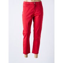 KANOPE - Pantalon 7/8 rouge en coton - Femme - Taille 46 - Modz