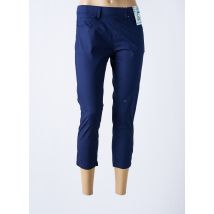 S.QUISE - Pantacourt bleu en coton - Femme - Taille 52 - Modz