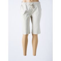 LA PETITE NÎMOISE - Bermuda beige en coton - Femme - Taille 40 - Modz