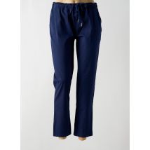 LA PETITE NÎMOISE - Pantalon 7/8 bleu en coton - Femme - Taille 44 - Modz