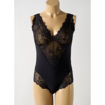 JANIRA - Body lingerie noir en coton - Femme - Taille 46 - Modz