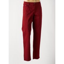 JOST - Pantalon droit rouge en coton - Homme - Taille 48 - Modz