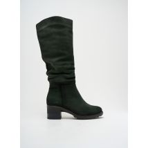 PAULA URBAN - Bottes vert en cuir - Femme - Taille 37 - Modz