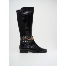 DANSI - Bottes noir en cuir - Femme - Taille 45 - Modz