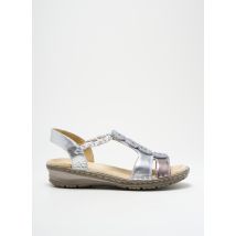 ARA - Sandales/Nu pieds argent en cuir - Femme - Taille 36 - Modz